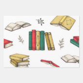 Boekenpatroon Inpakpapier Vel (Voorkant 3)