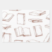 Boekenpatroon Inpakpapier Vel (Voorkant 2)