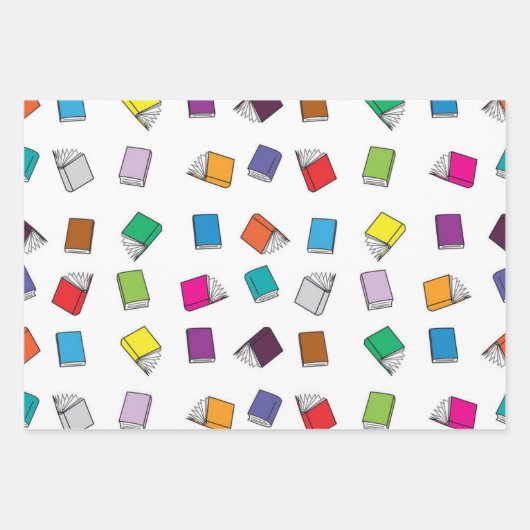 Boekenpatroon Inpakpapier Vel (Voorkant)