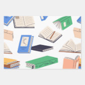 Boekenpatroon Inpakpapier Vel (Voorkant 2)