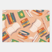 Boekenpatroon Inpakpapier Vel (Voorkant 3)
