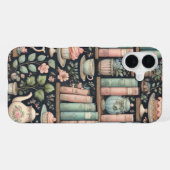 boekenpatroon iPhone hoesje (Achterkant horizontaal)