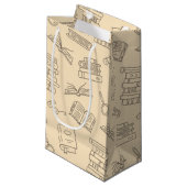 Boekenpatroon Klein Cadeauzakje (Voorkant Gekanteld)