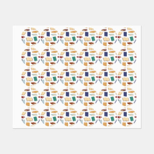 Boekenpatroon Labels