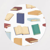Boekenpatroon Labels (Design 1)