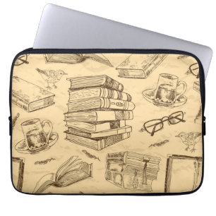 Boekenpatroon Laptop Sleeve