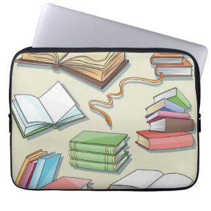 Boekenpatroon Laptop Sleeve