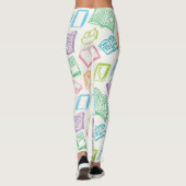 Boekenpatroon Leggings (Achterkant)