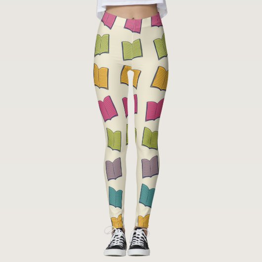 Boekenpatroon Leggings (Voorkant)