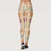 Boekenpatroon Leggings (Achterkant)