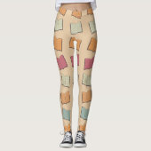 Boekenpatroon Leggings (Voorkant)