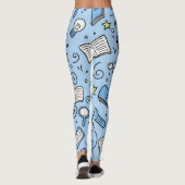 Boekenpatroon Leggings (Achterkant)