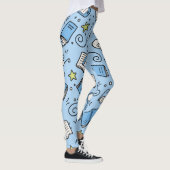 Boekenpatroon Leggings (Rechts)