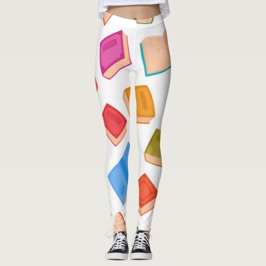 Boekenpatroon Leggings (Voorkant)