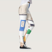 Boekenpatroon Leggings (Rechts)