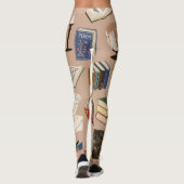 Boekenpatroon Leggings (Achterkant)