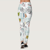 Boekenpatroon Leggings (Achterkant)