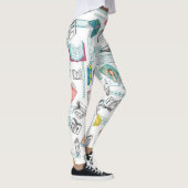 Boekenpatroon Leggings (Rechts)