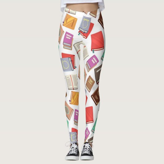 Boekenpatroon Leggings (Voorkant)