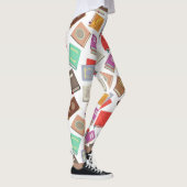 Boekenpatroon Leggings (Rechts)