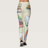 Boekenpatroon Leggings (Achterkant)