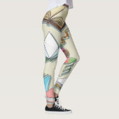 Boekenpatroon Leggings (Rechts)