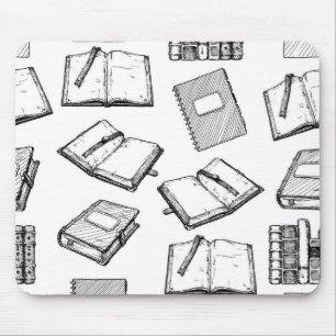 Boekenpatroon Muismat