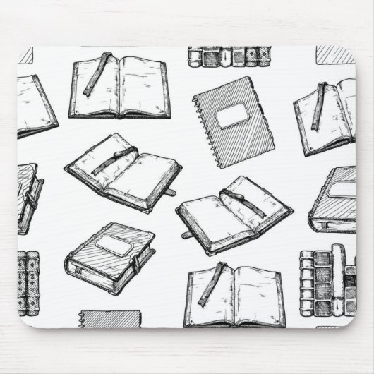 Boekenpatroon Muismat (Voorkant)
