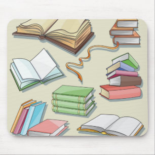 Boekenpatroon Muismat