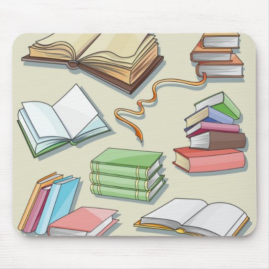 Boekenpatroon Muismat (Voorkant)