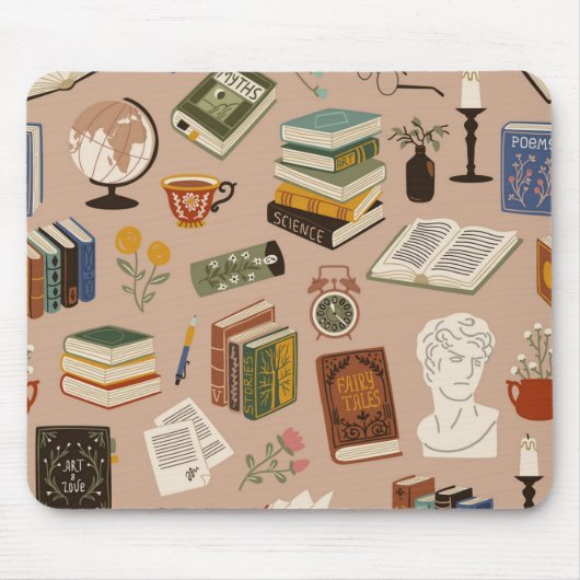 Boekenpatroon Muismat (Voorkant)