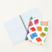 Boekenpatroon Notitieboek (Binnen)