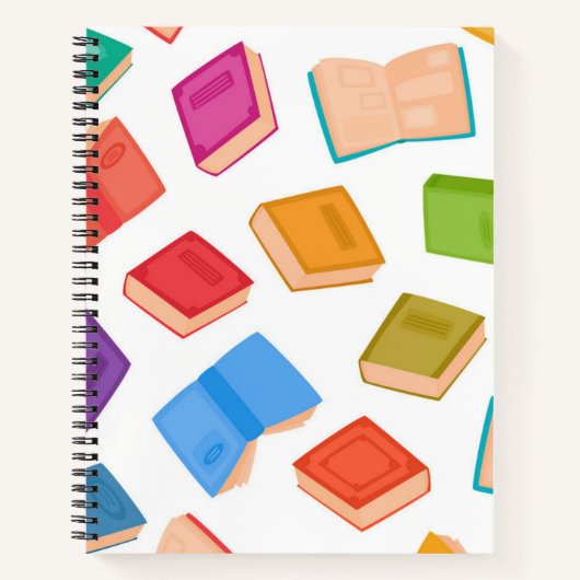 Boekenpatroon Notitieboek (Voorkant)