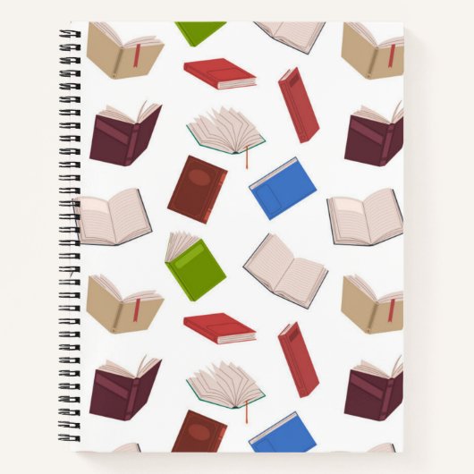 Boekenpatroon Notitieboek (Voorkant)