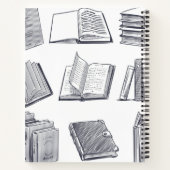 Boekenpatroon Notitieboek (Achterkant)