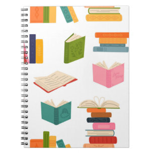 Boekenpatroon Notitieboek