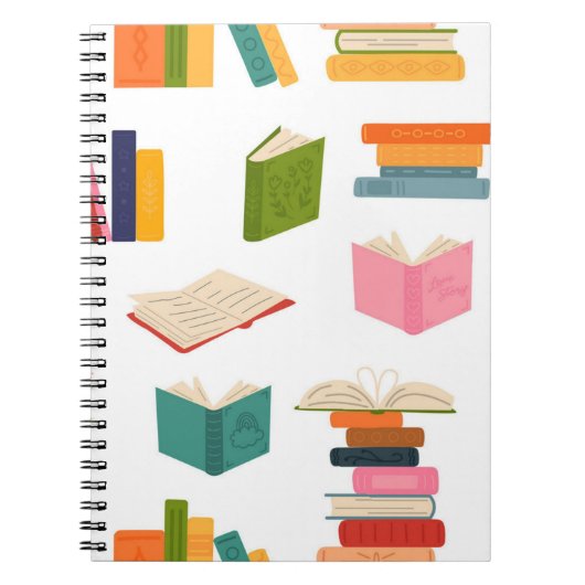 Boekenpatroon Notitieboek (Voorkant)