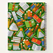 Boekenpatroon Notitieboek (Achterkant)