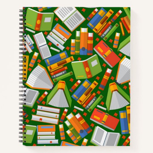 Boekenpatroon Notitieboek (Voorkant)