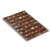 Boekenpatroon Notitieboek (Rechterzijde)