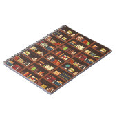Boekenpatroon Notitieboek (Linkerzijde)