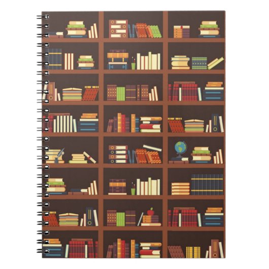 Boekenpatroon Notitieboek (Voorkant)