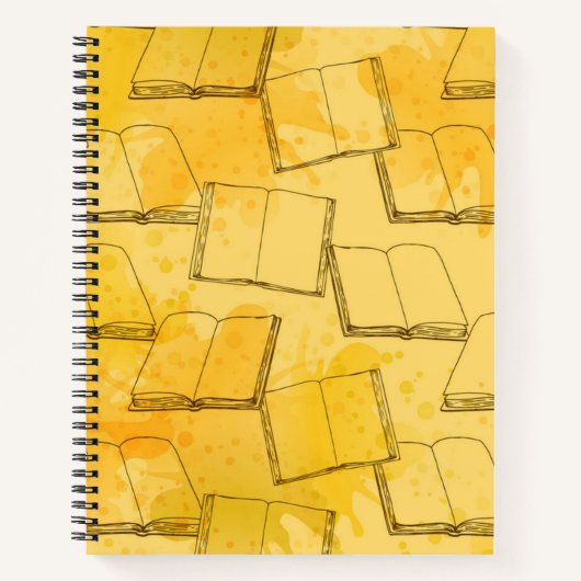Boekenpatroon Notitieboek (Voorkant)