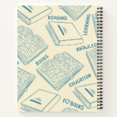 Boekenpatroon Notitieboek (Achterkant)