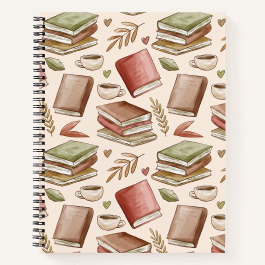 Boekenpatroon Notitieboek (Voorkant)