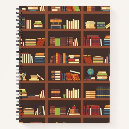 Boekenpatroon Notitieboek (Voorkant)