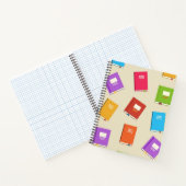 Boekenpatroon Notitieboek (Binnen)