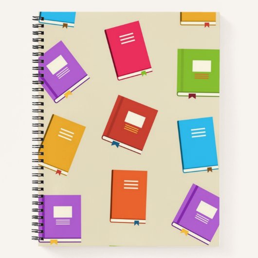 Boekenpatroon Notitieboek (Voorkant)