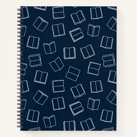 Boekenpatroon Notitieboek (Voorkant)