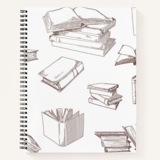 Boekenpatroon Notitieboek (Voorkant)